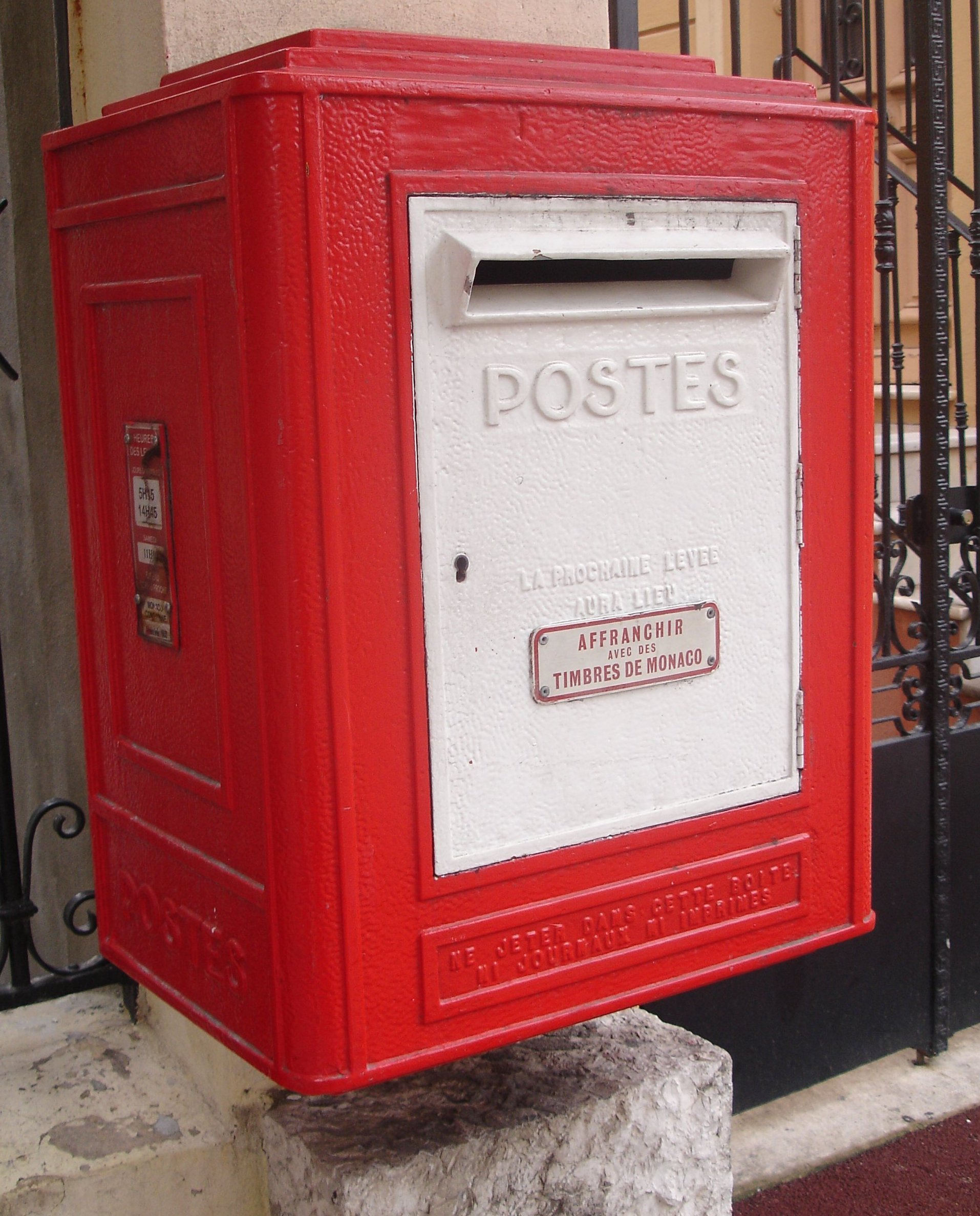 Monaco Monte-Carlo Posting Box